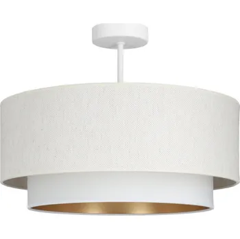 Přisazený lustr NATIA 1xE27/60W/230V bílá