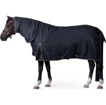 Deka pro koně Deka Horze výběhová Glasgow pony s krkem 200g 85cm tmavě modrá