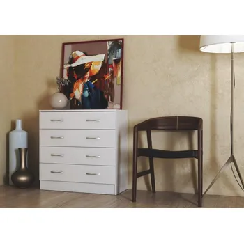 přebalovací pult a komoda Casarredo Komoda 4S MIMA 80 bílá