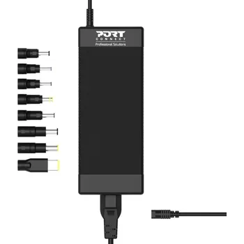 Adaptér k notebooku Port Connect univerzální napájecí adaptér pro notebooky, 250W, černá