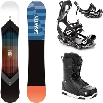 Sport Gravity Adventure 25/26 snowboard + Raven Fastec FT360 black vázání + Raven Flush MOZ boty 163 cm wide + L (EU 41-44) + DÁREK + Doprava ZDARMA