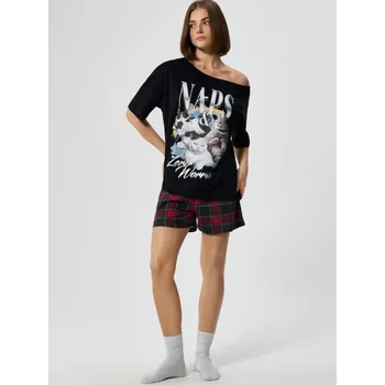 Dámská móda Pyžamová souprava s&nbsp;potiskem - L - House - vícebarevná - 928IN-MLC