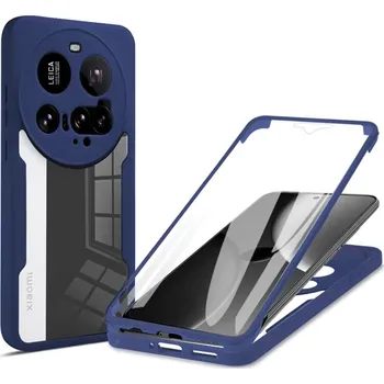 Pouzdro na mobilní telefon Techsuit ColorVerse 360 Series + Ochranné sklo Xiaomi 15 Ultra Modrá