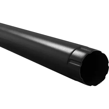 okap Gutta barevný okapový svod 100 mm / 3 m RAL 9005