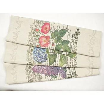 Utěrka Snový svět Trvalky - set 3 kusů