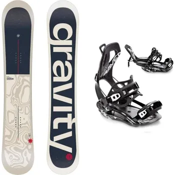 Snowboard Gravity Cosa 25/26 pánský snowboard + Raven Fastec FT360 black vázání 154 cm + XL (EU 43-46) + DÁREK + Doprava ZDARMA