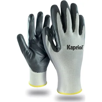 Pracovní rukavice Kapriol Rukavice BASIC TOUCH - set 12 párů Pracovní rukavice velikost 10 černá