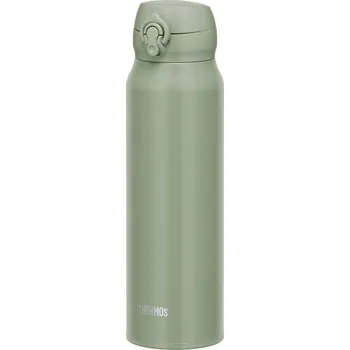 Termoska Nerezová vakuově izolovaná láhev THERMOS Mobilní termohrnek 750 ml khaki