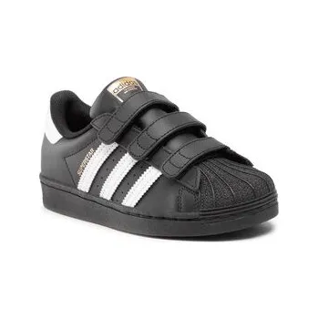 Chlapecká obuv Sneakersy adidas Superstar Cf C EF4840 Černá 29