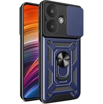 Pouzdro na mobilní telefon Techsuit řada CamShield Xiaomi Redmi 13C 5G Modré