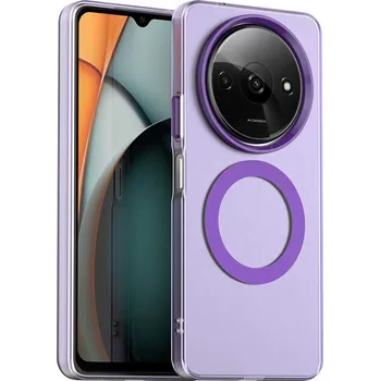 Pouzdro na mobilní telefon Techsuit CandyCase MagSafe pro Xiaomi Redmi A3 Redmi A3x fialová