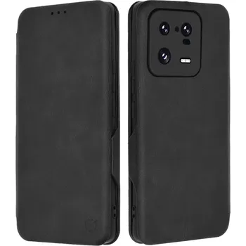 Pouzdro na mobilní telefon Techsuit Bezpečná peněženka Plus pro Xiaomi 13 Pro Černá