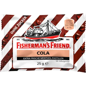 Bonbon LOFTHOUSE OF FLEETWOOD LTD., Fleetwood, Lancs Fisherman's Friend Cola 25g