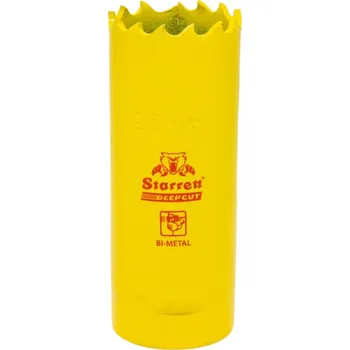 Vrták Vykružovací vrták korunkový HSS 25 mm, bimetalová děrovka STARRETT DPP Deep Cut