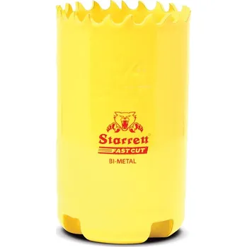Vrták STARRETT Vykružovací vrták korunkový HSS 32mm, bimetalová děrovka - novinka FAST CUT!
