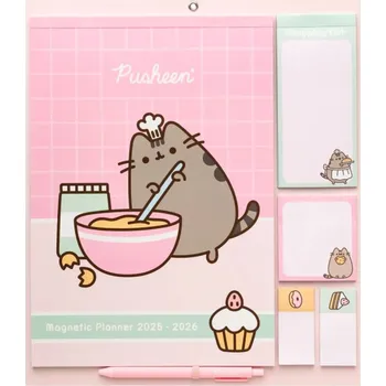 Kalendář Oficiální nástěnný plánovací kalendář 2026 Pusheen (30 x 34 cm)