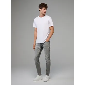 Pánská móda Džíny slim - 31/32 - House - šedá - 837GS-90J