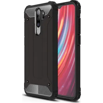 Pouzdro na mobilní telefon Techsuit Hybridní pouzdro Xiaomi Redmi Note 8 Pro Černá