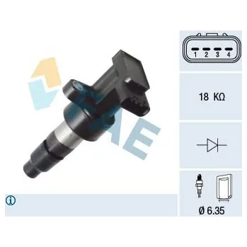 Zapalovací cívka Zapalovací cívka FAE 80421