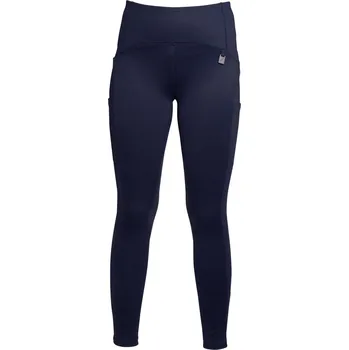 Vybavení pro jezdce HKM jezdecké legíny Lauria Garrelli Arezzo se silikonovými koleny - tmavě modré - 36/38