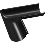 Gutta barevný roh žlabu vnitřní 150 mm RAL 9005