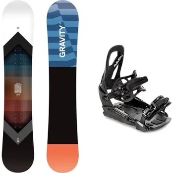 Snowboarding Gravity Adventure 25/26 pánský snowboard + Raven S230 Black vázání 161 cm + vázání M/L (EU 41-47) + DÁREK + Doprava ZDARMA