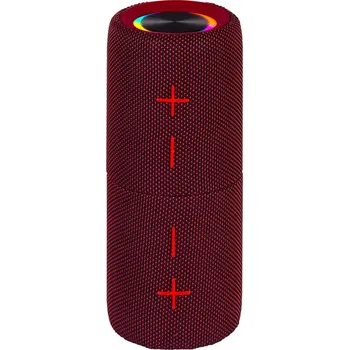 Reproduktor Trevi, XR 8A44 RD, přenosný, bezdrátový, voděodolnost IPX5, Bluetooth, podpora Micro SD, 2 x 10 W