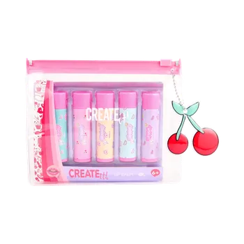 Péče o rty Balzám na rty v taštice 5 ks Create it!