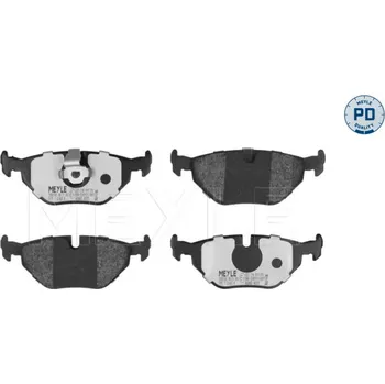 Brzdová destička Sada brzdových destiček, kotoučová brzda MEYLE 025 216 9117/PD