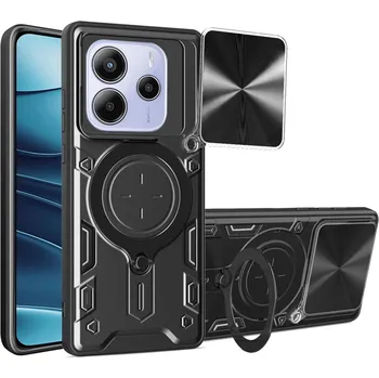 Pouzdro na mobilní telefon Ochranné pouzdro Techsuit CamGuard Pro pro Xiaomi Redmi Note 14 5G černé