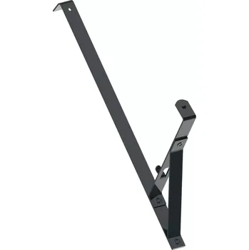 FIX MRIZ BOBR - Držák protisněhové mříže 20 cm, pro bobrovku, antracit