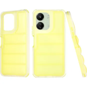 Pouzdro na mobilní telefon Techsuit Wave Shield Xiaomi Redmi 13C 4G 5G Poco C65 Yellow