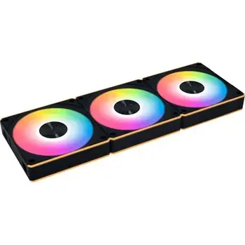 PC ventilátor Lian Li UNI FAN CL Wireless Reverse Blade 3ks včetně ovladače černá (12RCL1W3B)