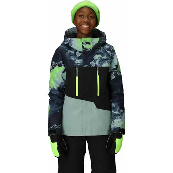 Chlapecká bunda 686 bunda - Boys Geo Insulated Jacket Blue Hemisphere Colorblock (BLHC)