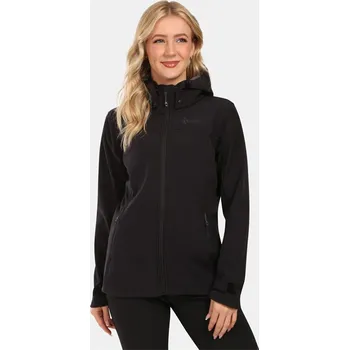 Cyklistická bunda KILPI - Bunda dámská softshell RAVIA-W, černá