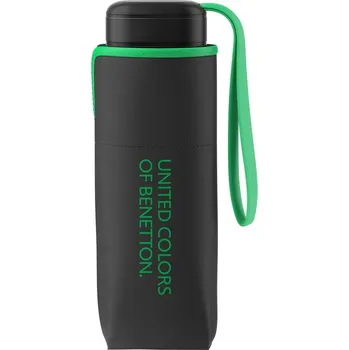 UNITED COLORS OF BENETTON Benetton deštník Ultra Mini Flat Skládací Černý 17cm/87cm