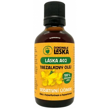 Dokonalá láska s.r.o. Dokonalá Láska A02 Třezalkový olej s hyperforinem a hypericinem sedace / podpora spánku