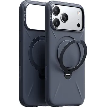 Pouzdro na mobilní telefon Torras QPRO silicone series kryt pro iPhone 17 Pro Max tmavě modrý