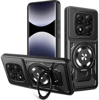Pouzdro na mobilní telefon Techsuit RuggedCam pro Xiaomi Redmi Note 14 Pro 5G Note 14 Pro+ 5G Poco X7 černá