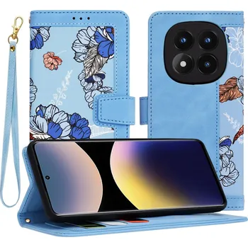 Pouzdro na mobilní telefon Pouzdro Techsuit FlipCraft pro Xiaomi Redmi Note 14 Pro+ 5G modré