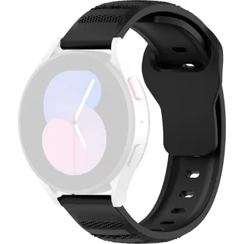 Řemínek na hodinky Techsuit Řemínek 22mm pro Huawei Watch GT Xiaomi Watch S1 Černý