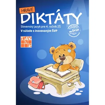 Učebnice Hravé diktáty 4 – cvičebnice slovenské gramatiky pro 4. ročník