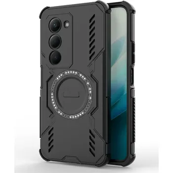 Pouzdro na mobilní telefon Pouzdro Techsuit ArmorMag pro Xiaomi Redmi 15 4G Redmi 15 5G černé