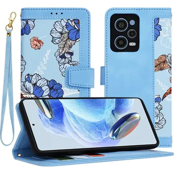 Pouzdro na mobilní telefon Techsuit FlipCraft Xiaomi Redmi Note 12 Pro 5G Vibrant Blue