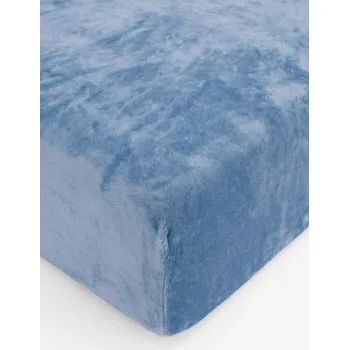 Prostěradlo Prostěradlo mikroplyš Deluxe 140 × 200 cm – nebesky modré