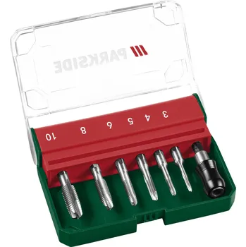 Bit PARKSIDE® Sada kombinovaných závitníků (sada závitníkových bitů)