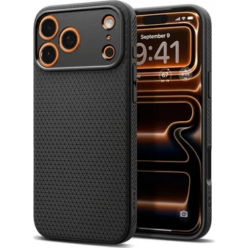 Pouzdro na mobilní telefon Spigen Liquid Air pro iPhone 17 Pro Max matně černý