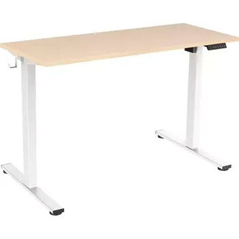 Psací stůl Zvedací stůl Rocada 2001XCR01ECO, elektrický, paměť na 4 polohy, 140x80 cm, buk