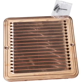 Větrací mřížka Gutta měděná mřížka hranatá 230 x 230 mm