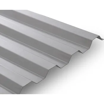 Polykarbonátová deska Gutta Guttagliss Makro SC polykarbonátová deska 3000 x 1060 mm stříbrno - šedá